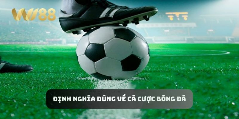 Định nghĩa đúng về cá cược bóng đá